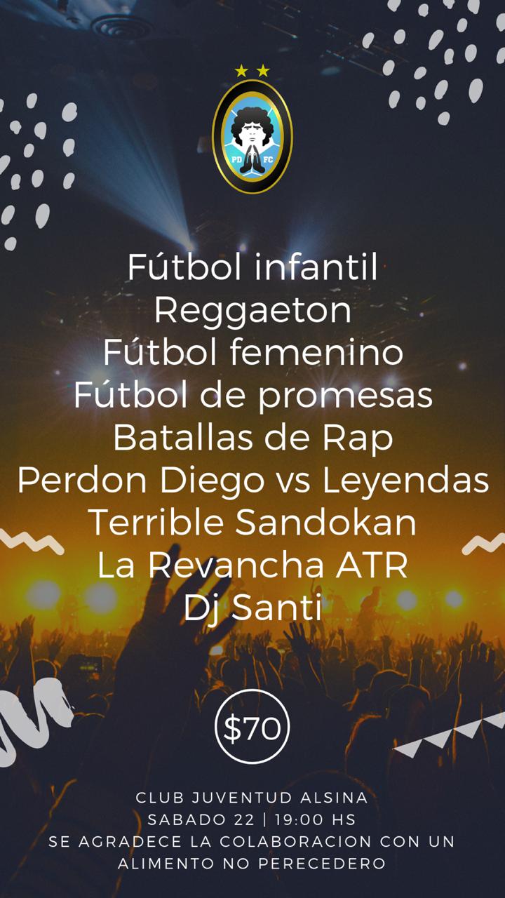 Evento con Perdón Diego