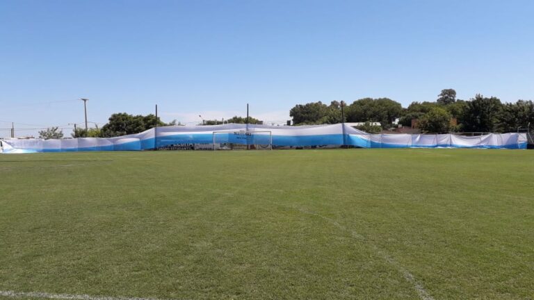 Bandera gigante por primera vez en nuestra cancha