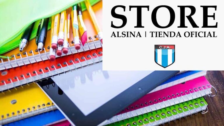 Llegaron útiles escolares a la tienda oficial