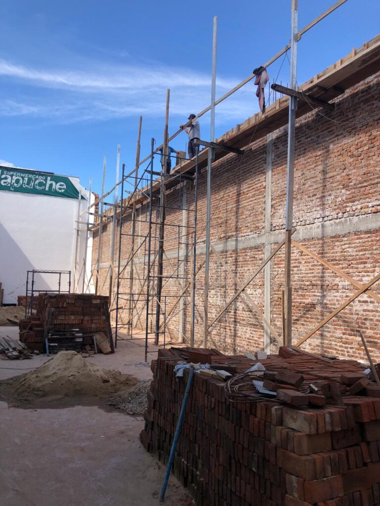 Avance obra paleta