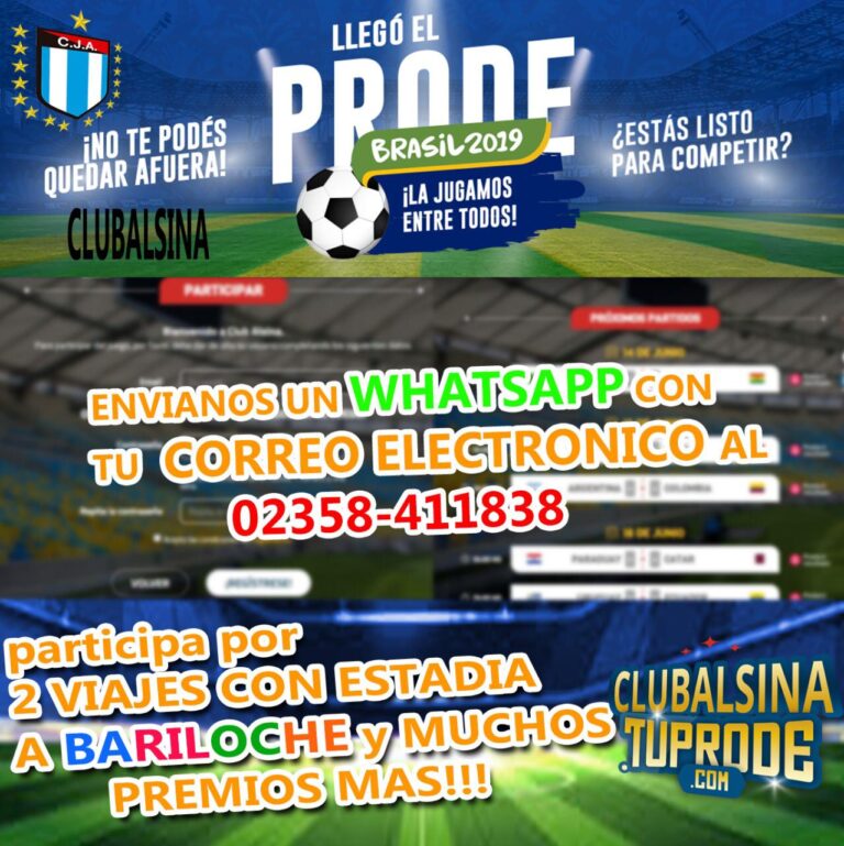 Prode Alsina copa America