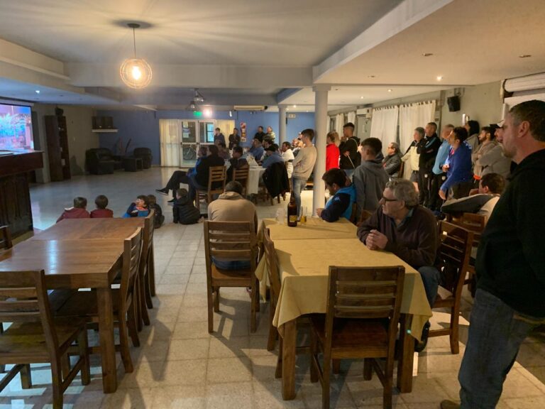 Inauguración cancha paleta