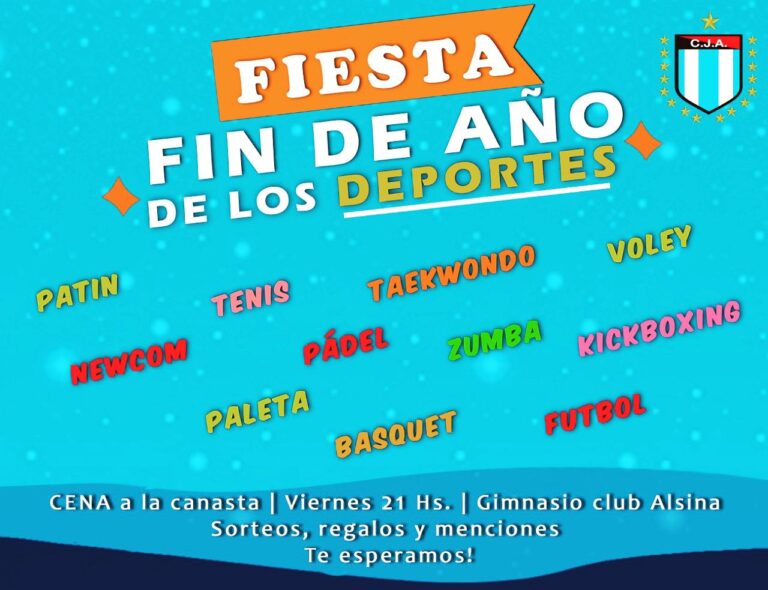 Se viene la fiesta de los deportes