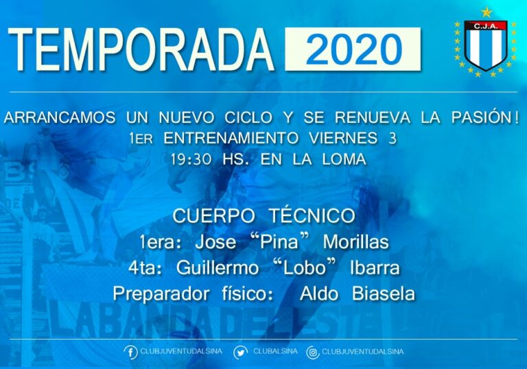 Presentación de cuerpo técnico primera división