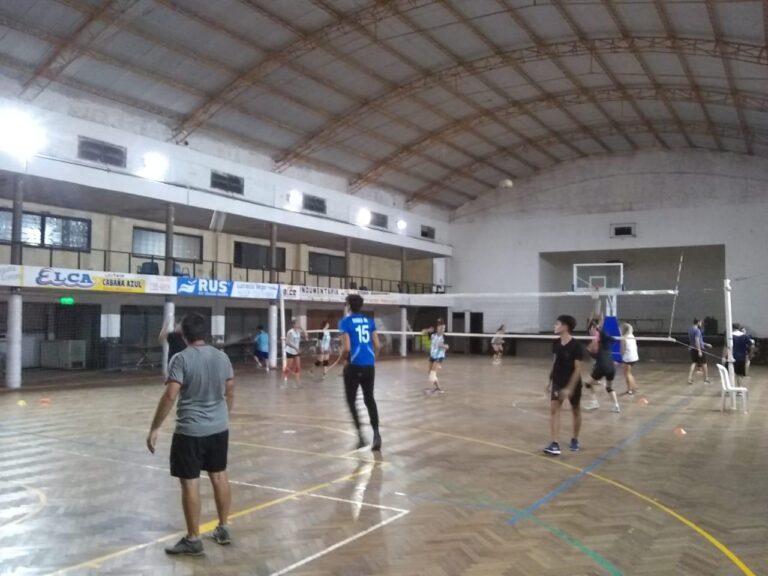 Iniciamos entrenamiento de vóley