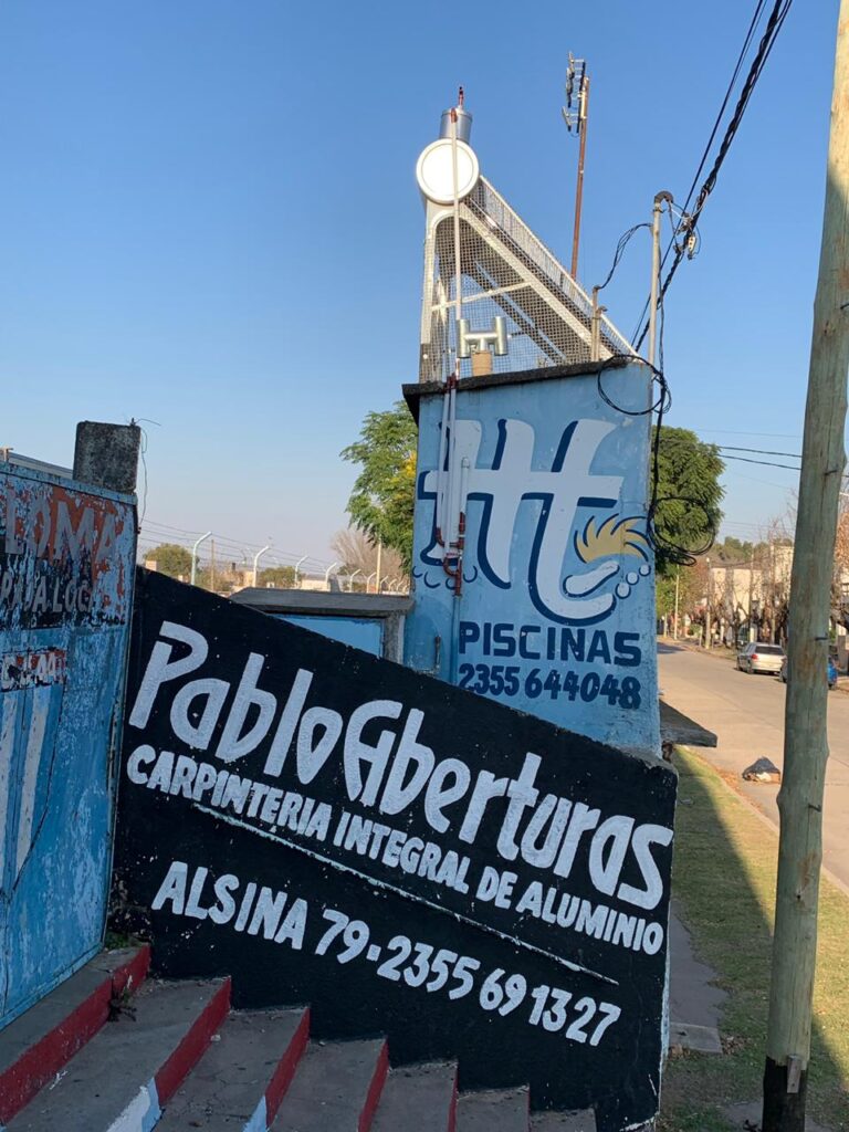 Instalamos calefactor solar en cancha