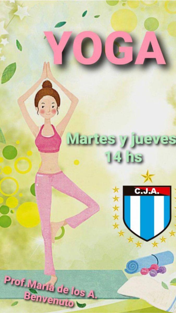 Yoga en CJA: seguimos agregando actividades